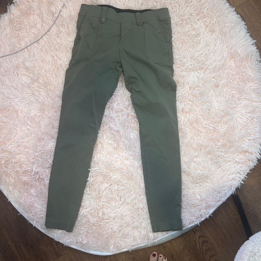 Maurices Olive Straight Leg Pants